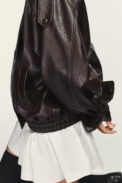 MUJER LUXE BOMBER