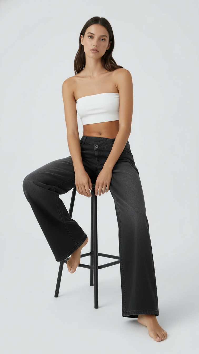 Elyra™ Asym Blue Denim