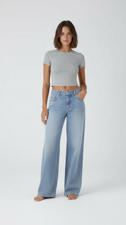 Elyra™ Asym Blue Denim