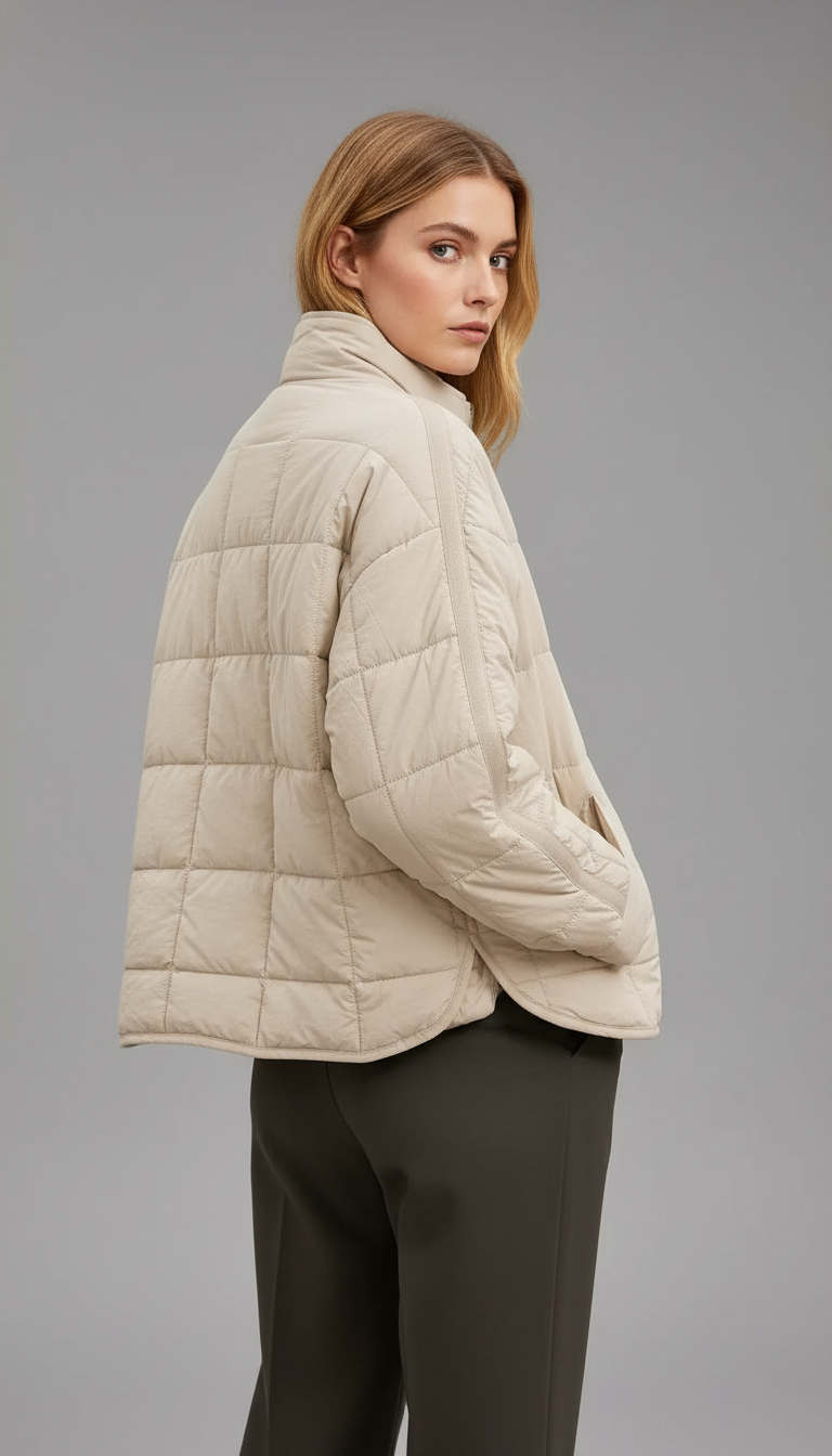 Oversized Quilted Winter Jacket