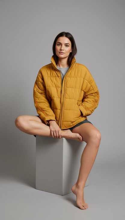 Oversized Quilted Winter Jacket