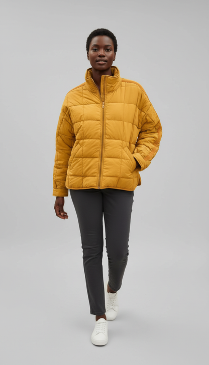 Oversized Quilted Winter Jacket