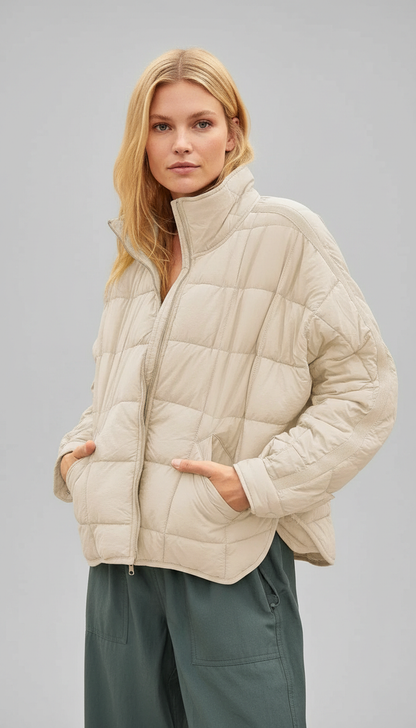 Oversized Quilted Winter Jacket