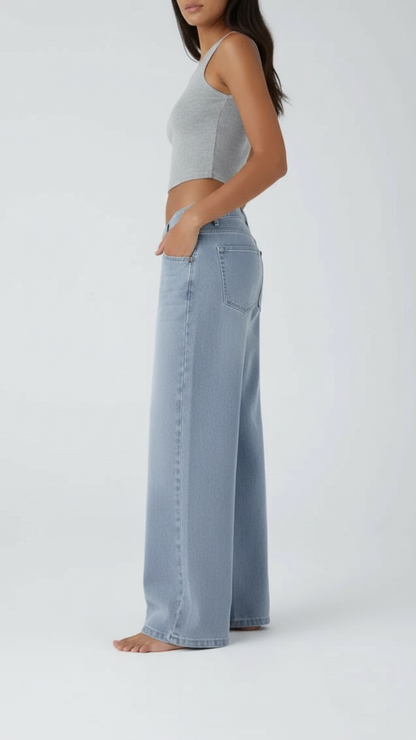 Elyra™ Asym Blue Denim