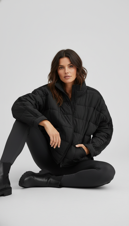 Oversized Quilted Winter Jacket