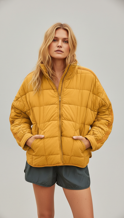 Oversized Quilted Winter Jacket