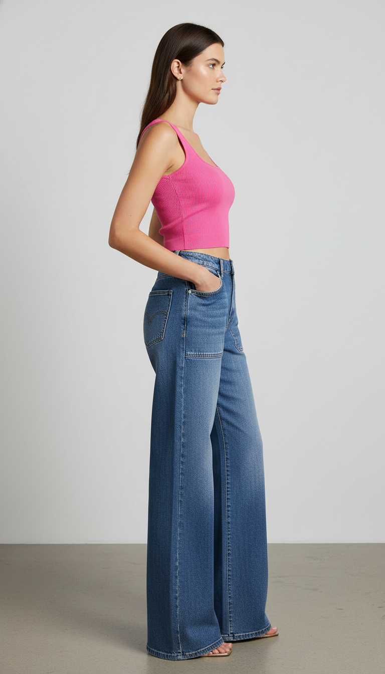 MINIMAL SQUARE NECK TANK