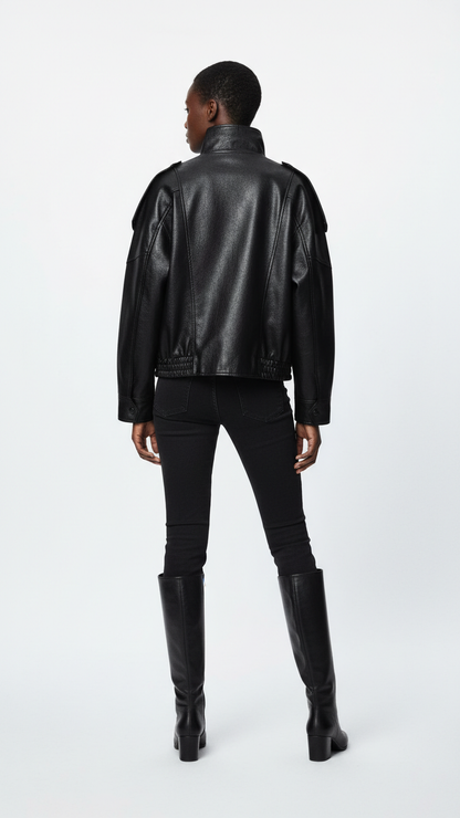 MUJER LUXE BOMBER