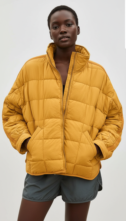 Oversized Quilted Winter Jacket