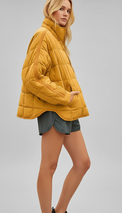Oversized Quilted Winter Jacket